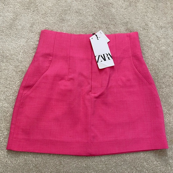 Pink Zara mini skirt - Picture 2 of 6